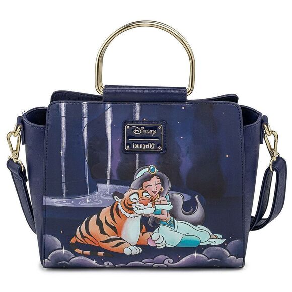 NEW Loungefly Disney Aladdin Princess Jasmine Castle Crossbody Bag - Picture 1 of 4